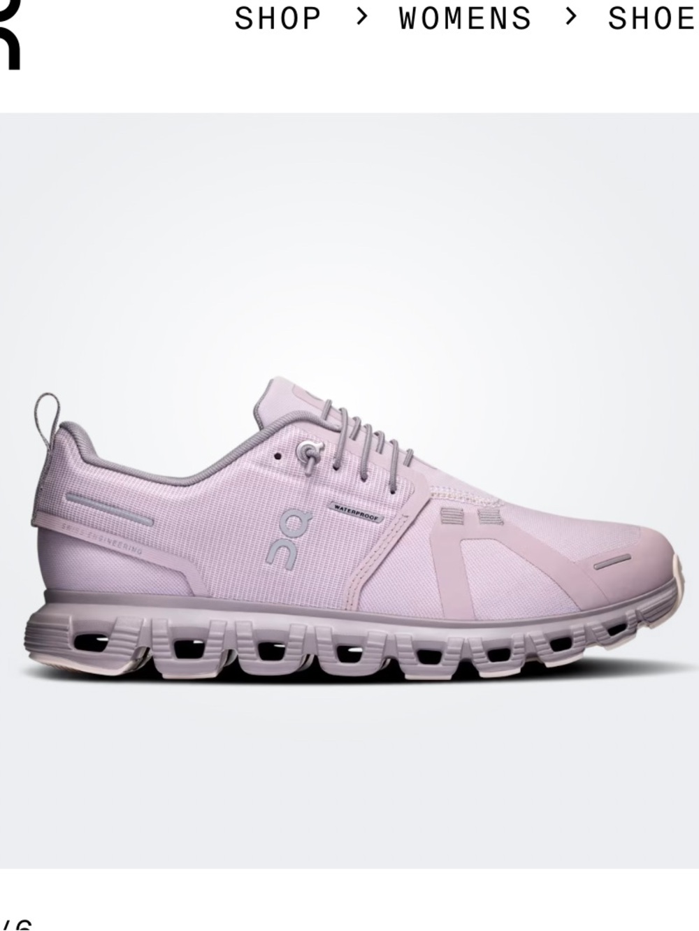 On Cloud 6 Waterproof Orewood/ Mauve/Pink
Women's Sz 6 Brand New